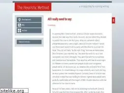Sites similar to heuristicmethod.com