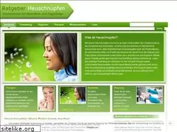 Sites similar to heuschnupfen.net
