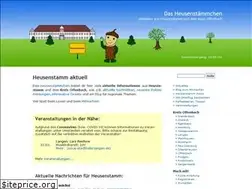 Sites similar to heusenstaemmchen.de