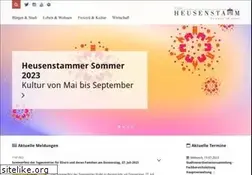 Sites similar to heusenstamm.de