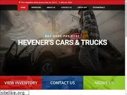 Sites similar to hevenerscars.com