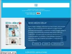 Sites similar to hevesmegyeihirlap.hu