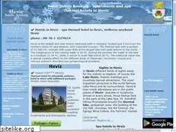 Sites similar to hevizhotelsbooking.hu