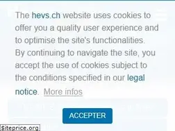 Sites similar to hevs.ch
