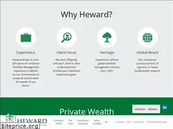 Sites similar to heward.com