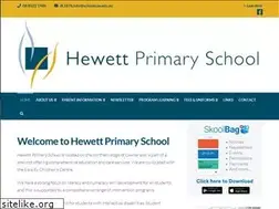 Sites similar to hewettps.sa.edu.au