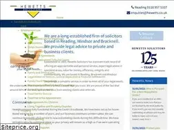 Sites similar to hewetts.co.uk