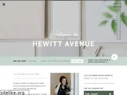 Sites similar to hewittavenue.com