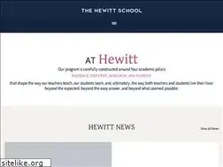 Sites similar to hewittschool.org