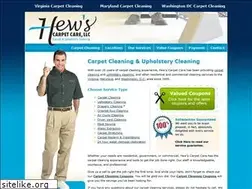 Sites similar to hewscarpetcare.com