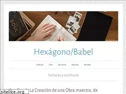 Sites similar to hexagonobabel.wordpress.com