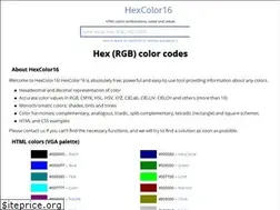 Sites similar to hexcolor16.com