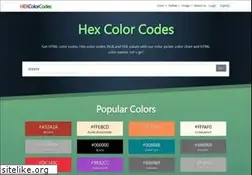 Sites similar to hexcolorcodes.org