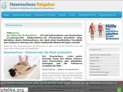Sites similar to hexenschuss-ratgeber.de