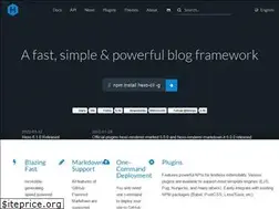 Sites similar to hexo.io