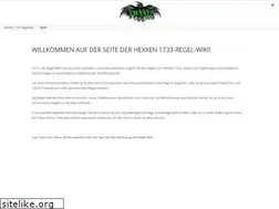 Sites similar to hexxen1733-regelwiki.de