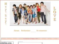 Sites similar to hey-say-love.forumactif.com