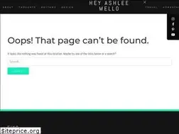 Sites similar to heyashleemello.com