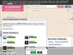 Sites similar to heyautoshops.ca