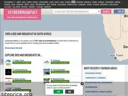 Sites similar to heybedbreakfast.co.za