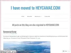 Sites similar to heycamae.wordpress.com