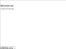 Sites similar to heycarrie.com