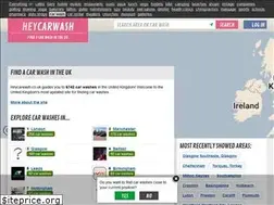 Sites similar to heycarwash.co.uk