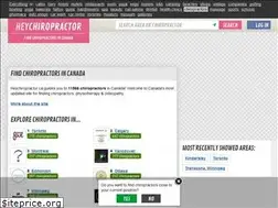 Sites similar to heychiropractor.ca