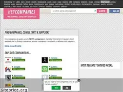 Sites similar to heycompanies.ca