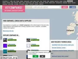 Sites similar to heycompanies.co.uk