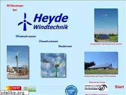 Sites similar to heyde-windtechnik.de