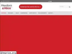 Sites similar to heydorn-hoeco.de