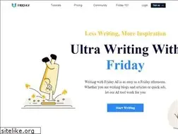 Sites similar to heyfriday.ai