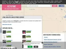 Sites similar to heygyms.ca