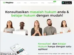 Sites similar to heylaw.id