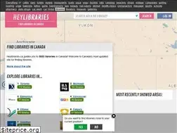 Sites similar to heylibraries.ca