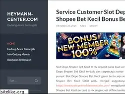 Sites similar to heymann-center.com