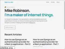 Sites similar to heymike.dev