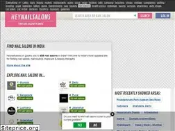 Sites similar to heynailsalons.in