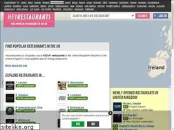 Sites similar to heyrestaurants.co.uk