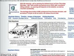 Sites similar to heyshamheritage.org.uk