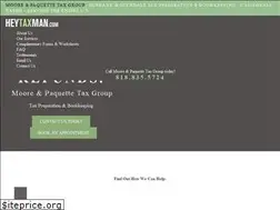 Sites similar to heytaxman.com