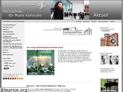 Sites similar to hfm-karlsruhe.de