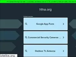 Sites similar to hfna.org