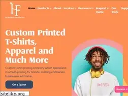 Sites similar to hfscreenprinting.com