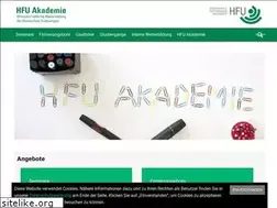 Sites similar to hfu-akademie.de