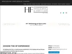 Sites similar to hfweddingcars.com.au