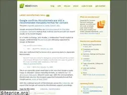 Sites similar to hg.microformats.org