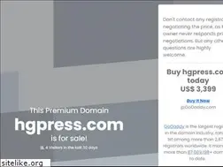 Sites similar to hgpress.com