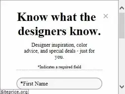 Sites similar to hgtvhomebysherwinwilliams.com